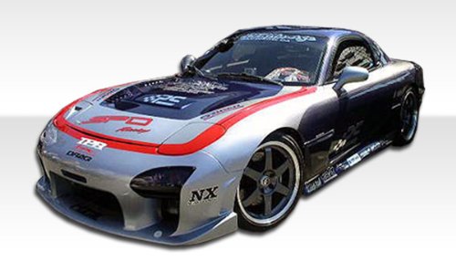 1993-1997 Mazda RX-7 Duraflex GT Concept Body Kit - 4 Piece - Includes GT Concept Front Bumper Cover (101294) C-2 Rear Bumper Cover (101317) C-2 Side Skirts Rocker Panels (101318) Body Duraflex 110644