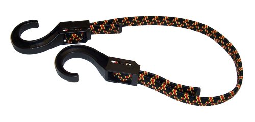 CIPA 5301 Black 16 Adjustable Shock Cord with 2 Hooks Tow Straps CIPA 5301