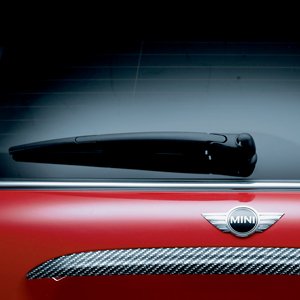 MINI Cooper Genuine Factory OEM 51130395503 Carbon Fiber Tailgate Handle 2002 - 2006 Grab Handles MINI Cooper 51130395503