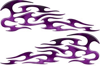 Decals Weston Signs WSCFL070_FIREPURPLE_S