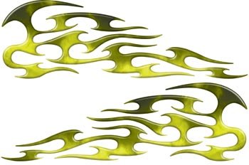 Decals Weston Signs WSCFL070_FIREYELLOW_SM