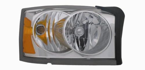 Dodge Dakota Pickup 2006 Dodge Dakota Composite Headlight Without Black Bezel RH (passenger's side) 20-6587-90 2006 Headlight Assemblies TYC 20-6587-90