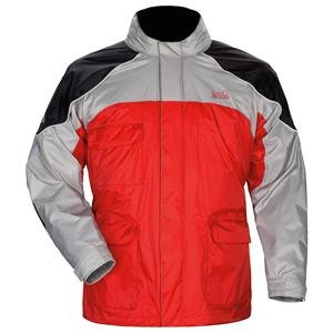 Tour Master Sentinel Rain Jacket - Large/Red Rain Jackets Tourmaster 89-114