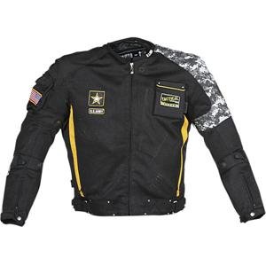 Power Trip Delta Textile Jacket - Large/Black/Camo Jackets & Vests Power Trip 0701-4004