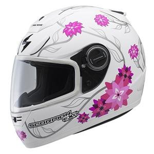 Scorpion EXO-700 Black Dahlia Helmet Helmets Scorpion 01-024-03-02