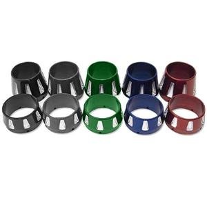 Hard Krome 3 in. RES-TEC End Caps Valve Stems & Caps Hard-Krome 1812-0141