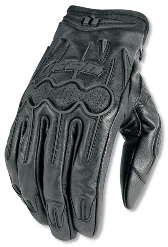 Icon ARC Gloves - Small/Stealth Gloves ICON 3301-1001