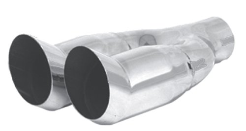 3ARacing 62-1688 Slant Oval Dual Tips/10.5 X 3 Pipes 3A Racing 621688