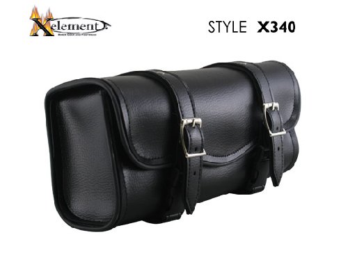 Waterproof Double Buckle Motorcycle Tool Bag By Xelement Saddle Bags Xelement 53500