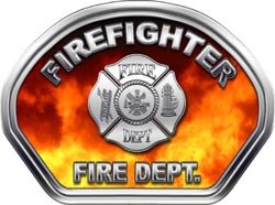 Bumper Stickers, Decals & Magnets  WSCFF049_FIREFIGHTER_FIRE