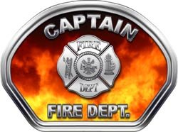 Decals Weston Signs WSCFF049_CAPTAIN_FIRE