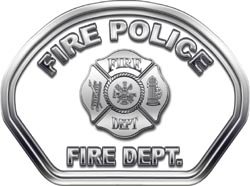 Decals Weston Signs WSCFF049_FIREPOLICE_WHITE