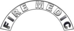 Decals Weston Signs WSCFF050_FIREMEDIC_WHITE