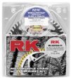 RK Quick Acceleration Chain and Sprocket Kit - Black Aluminum Rear Sprocket - Gold Chain 4067-038RK Sprockets RK Racing Chain 1230-0220