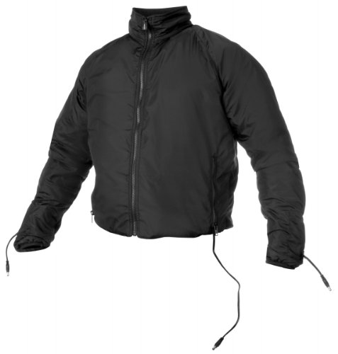 Firstgear Heated Jacket Liner - 65 Watt , Gender: Mens/Unisex, Size Modifier: Tall, Apparel Material: Textile, Size: XL, Distinct Name: Black, Primary Color: Black LNR-FG-M-XLT-65 Jackets & Vests Firstgear LNR-FG-M-XLT-65