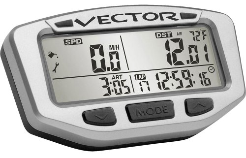 Trail Tech 85-4010 Silver Vector Computer Cycling Computers Trail Tech 85-4010