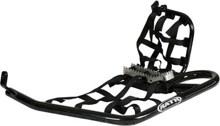 Rath Racing Nerf Bar with Net Heel Guard - Flat Black 31-1000-F Nerf Bars Rath Racing 31-1000-F