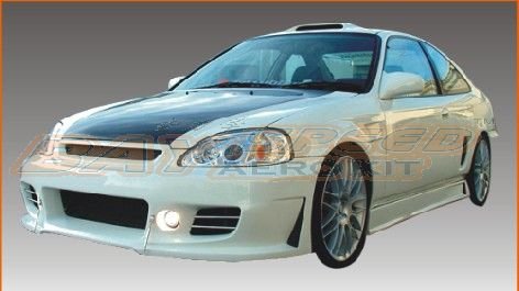 96-00 Honda Civic 2/4/Hb Buddy Club 2 Side Skirts Categories Bay Speed Aero Kit 1128BD2