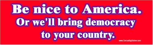 Bumper Stickers CarryaBigSticker 0085CS.MBS.BNTA.S