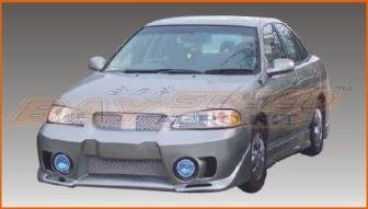 04-UP NISSAN SENTRA EVO5 W/FOGS FRONT BUMPER Body bayspeed FB0078