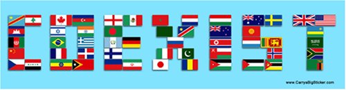 Decals CarryaBigSticker 0052CS.BS.FLAG.D