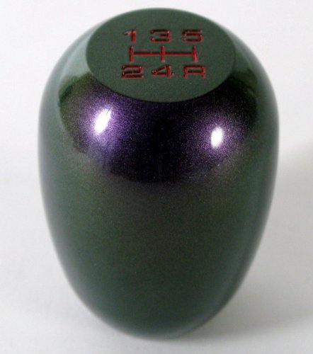 NRG Gear Shift (Shifter) Knob - 5 Speed - Green / Purple Chameleon - Part # SK-100GP Body NRG Innovations SK-100GP