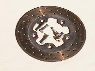 2001 - 2003 Suzuki GSXR 600: Rear Disk Brake Rotor Pads GDL Cycles 14668