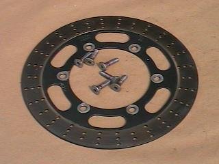 2003 - 2005 Kawasaki EX500: Front Brake Rotor Right Rotors GDL Cycles 175-3454