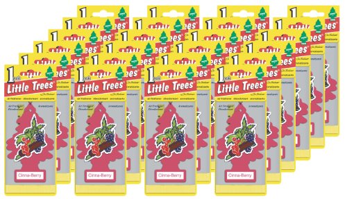 Little Trees Cinna-Berry Air Freshener (Pack of 24) Kitchen & Dining Features Car Freshner U1P-10318