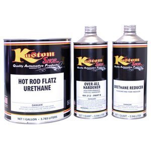 Custom Shop Pink - FlatzMed. Hr-Flatz Urethane Gal Kit Body Paint Custom Shop KIT-HRF228-M-GL