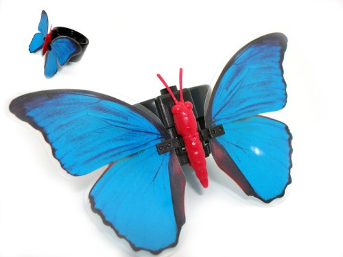 Cuffu Dynamic Air Purifier Air Freshener for Car Vehicle Blue Butterfly Air Fresheners  cuffuairfresherbbutterfly