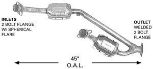 Catalytic Converters AP Exhaust Products 642767