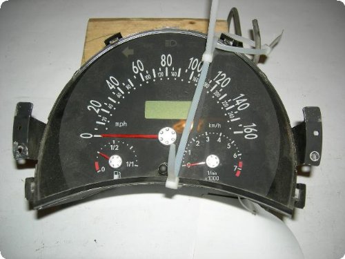 Cluster Speedometer : BEETLE 01 (cluster), thru VIN 430000, MPH, 1.8L (turbo), MT Speedometers Pam's Auto eusXuNGpz7Exr40rPKrlA