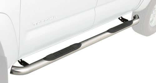 Smittybilt DN250-S4S 3 Stainless Steel Side Bar Running Boards Smittybilt DN250-S4S