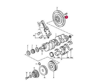 Flywheel Genuine 1028AMZ3639