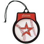 Official MLB Licensed Team Logo Air Freshener Vanilla Scent -Houston Astros Air Fresheners CS03BASTROS