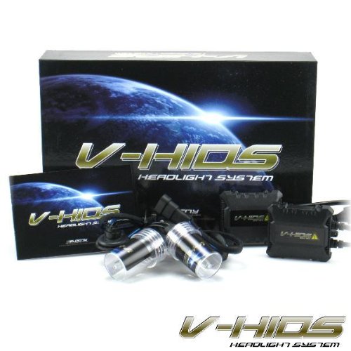 V-HIDS 35W SLIM BALLAST XENON HEADLIGHT KIT 9008 5000K PURE WHITE Bulbs V-HID 9008_HID_5K_W