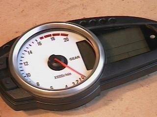 2007 - 2008 Kawasaki ZX6 P7F: Instruments Guages Speedometer Gauges GDL Cycles 327-21450