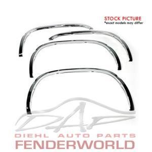 GMC CANYON 04-07 CHROME STAINLESS STEELFENDER TRIM Fenders TFP 3904