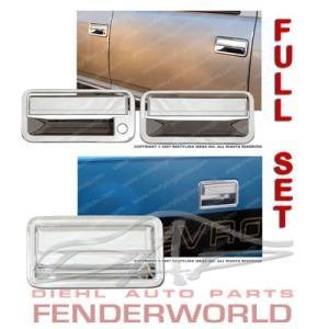 CHEVY/GMC C/K PICKUP 88-98 CHROME DOOR HANDLES FULL 3DR Body ABP 4128
