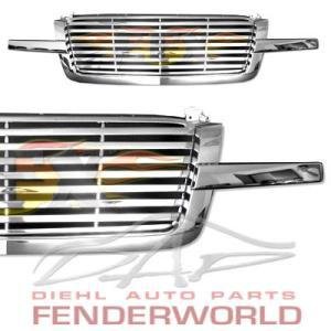 CHEVY AVALANCHE 03 04 05 06 FAT BILLET CHROME GRILLE Grilles & Grille Guards ABP 3504B