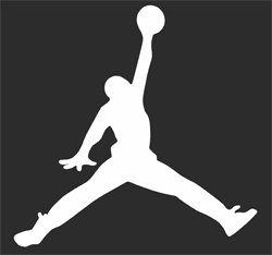 Air Jordan Jumpman Sticker (Decal) - 6 Bumper Stickers Jordan S-Jordan1