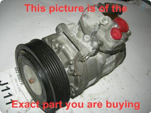 AC Compressor : AUDI A4 06 6 cyl, exc. Conv; (thru VIN 230000) Compressors Pam's Auto KJVrhH2cpkbqoM544xuZg