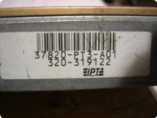 Engine Computer ECU : ACCORD 92-93 Elec Cont Unit (ECU); (lower right dash under carpet), Calif, AT, DX and LX ECUs Pam's Auto YPxCKWnhIlPdKJiMgEUvgA