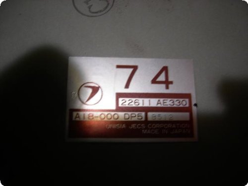 Engine Computer ECU : FORESTER 98 Elec Cont Unit (ECU); (under right side of dash), std emis (Fed), from 9/97 (EJ25DZ) ECUs Pam's Auto GTxZlS1z9Fgm5ORztKg