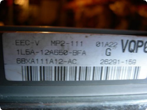 Engine Computer ECU : MAZDA B-4000 01 Elec Cont Unit (ECU); (R rear of eng firewall), AT, ID 1L5A-BFA ECUs Pam's Auto PHvtGLAmhasmtn0FdI1yxg
