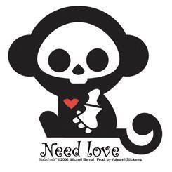 Bumper Stickers Skelanimals AD815