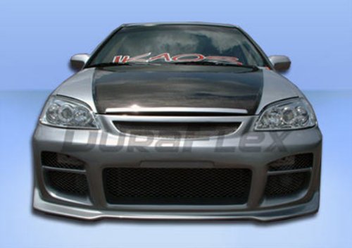2001-2003 Honda Civic 2 / 4DR Duraflex R34 Front Bumper Cover - 1 Piece Bumpers Extreme Dimension 100256
