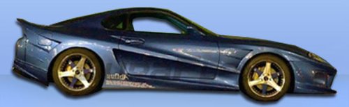 1993-1998 Toyota Supra Duraflex Conclusion Wide Body Door Caps - 2 Piece Body Duraflex 101333