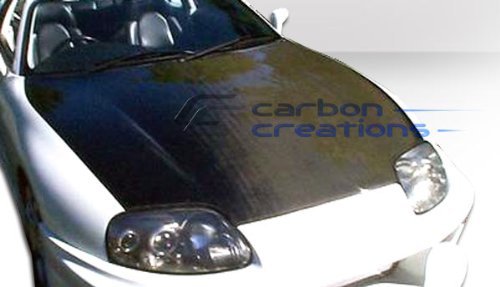 1993-1998 Toyota Supra Carbon Creations OEM Hood - 1 Piece Hoods Carbon Creations 102524